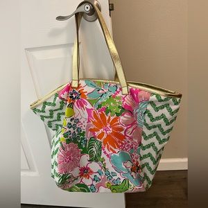 Lily Pulitzer beach bag
